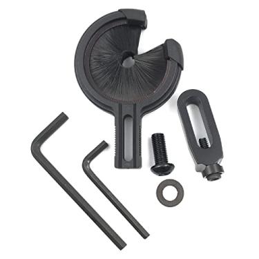 Imagem de DEVMO Descanso de flecha com pincel extra compatível com arco recurvo composto caça mão esquerda e direita