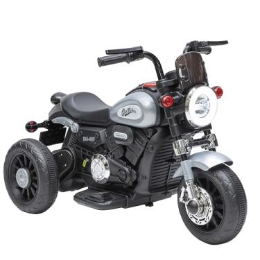 Imagem de Zippy, Mini Moto Elétrica Halei Brinquedo Infantil 6V - Cinza