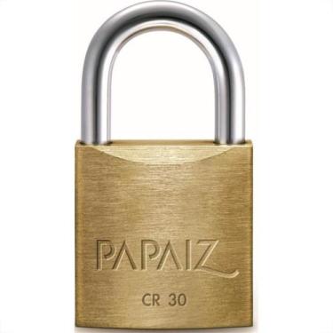 Imagem de Cadeado Papaiz 30Mm Flowpack 100300Cx - Kit C/10
