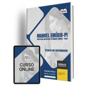 Imagem de Apostila Prefeitura de Manoel Emídio - PI 2024 - Técnico em Enfermagem