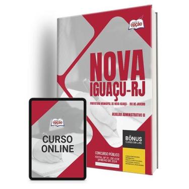Imagem de Apostila Prefeitura de Nova Iguaçu - RJ 2024 - Auxiliar Administrativo