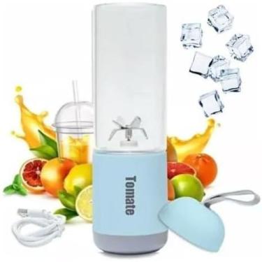 Imagem de Liquidificador Portátil de Suco e Suplementos 4Leader - Beba seu Whey 