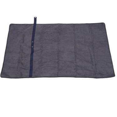 Imagem de Cobertor Elétrico de Aquecimento USB, Cobertor Aquecido, Cobertor Elétrico Multifuncional Xale de Aquecimento Rápido para Acampar Atividades Ao Ar Livre de Pesca (Cinza escuro)