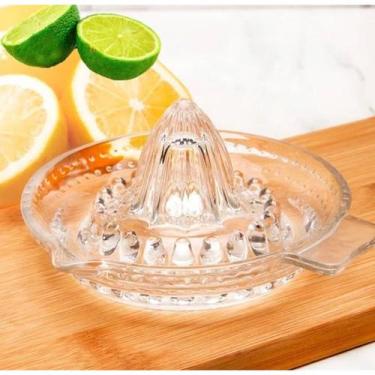 Imagem de Espremedor de Frutas Com Alça de Vidro Elegante 14cm Lyor