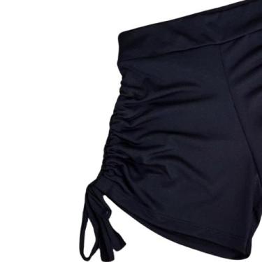 Imagem de Short Bíquini Sunkini Short com Ajustes nas Laterais Amarrar - Genéric