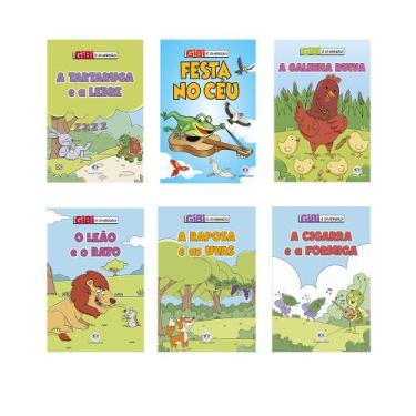 Imagem de Kit Livro Gibi é Diversão - Coleção Fábulas - Ciranda Cultural