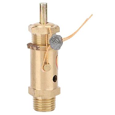 Imagem de Válvula de Segurança de Porta de Rosca G1/4, Rolamento de Pressão Opcional 2 Kg, 5 Kg, 7 Kg, 8 Kg, 10 Kg, para Geradores de ou Caldeiras Elétricas, Caldeiras a Carvão