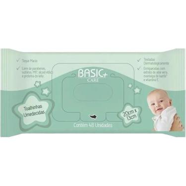 Imagem de Lenço Umedecido 48 Unidades Basic+ Toque Macio
