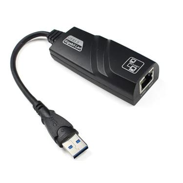 Imagem de Adaptador Conversor Placa Rede Rj45 Usb Internet Notebook Pc 10/100/1000 usb 3.0 adlan