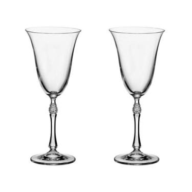 Imagem de Taça de Cristal Bohemia Para Vinho 350 ml Parus 2 Peças - Bohemia Crys