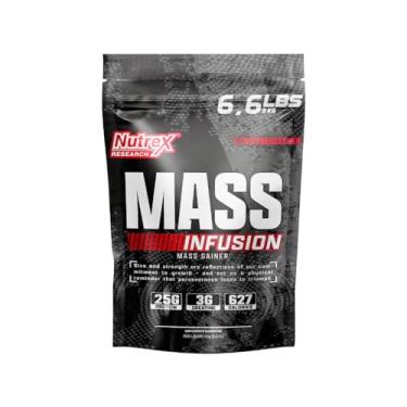 Imagem de Mass Infusion Refil 3kg - Nutrex Research (3kg, Morango)