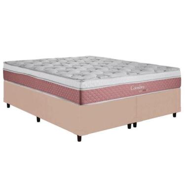 Imagem de Cama Box Casal Bipartida com Colchão Herval Coimbra Molas Maxspring 13