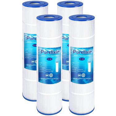 Imagem de Purelixir Filtro de piscina certificado NSF CL 460 compatível com Jandy CL 460, CV460, Unicel C-7468, PJAN115, Ultral-A9, Filbur FC-0810, filtros Excel XLS-705, FC-6410, 4X115 m² pacote com 4
