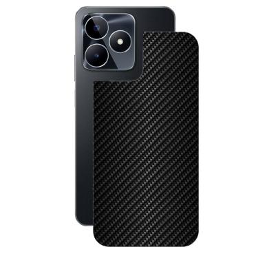 Imagem de Película Para Realme C53 - Traseira De Fibra De Carbono Preta - Gshield