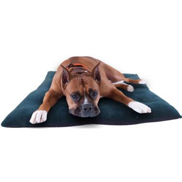 Imagem de Almofada Pet Tufão Gg Luxo Confortavel Macia Gato E Cachorro Verde Escuro