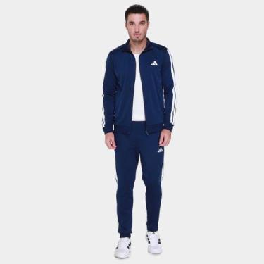 Imagem de Conjunto Adidas Masculino, Azul, GG