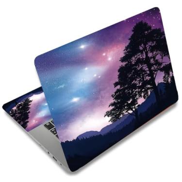 Imagem de SUPERDANT Adesivo de película de laptop céu estrelado universal para notebooks 12 13 13,3 14 15 15,4 15,4 15,4 15,6 polegadas adesivos de capa de laptop de vinil removível protetor personalizado