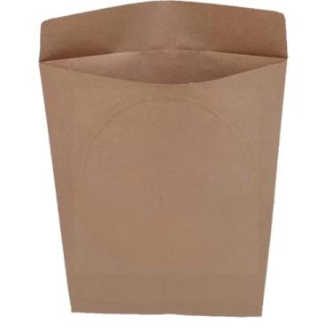 Imagem de Envelope de Bolso A4 50 a 250 Unidades Feito de Papel Kraft Natural Gramatura 80g Tamanho 22,9x32,4mm(100 ENVELOPES)