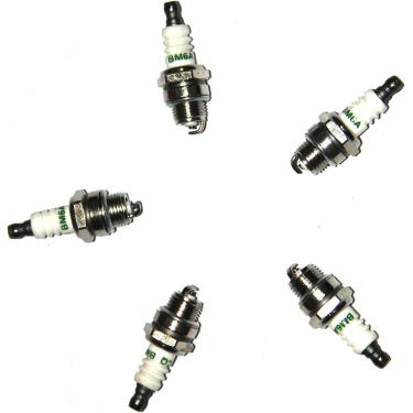 Imagem de Pacote com 5 velas de ignição BM6A para substituição de velas de ignição L7T BPMR7A RCJ6Y RCJ7Y WSR5F aparador motosserra TS400 TS410 TS420 TS460 e 017 018 021 023 025 MS180 MS170 MS210 MS233 0 MS25 0
