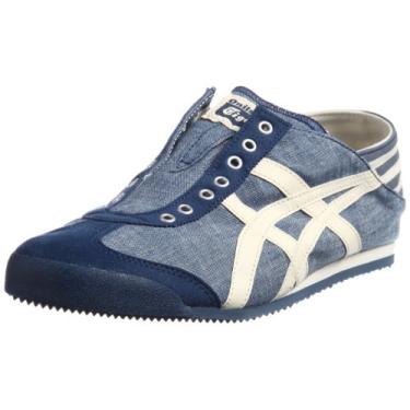 Imagem de Onitsuka Tiger Mexico 66 Paraty Tênis moderno, Cambraia azul/natural, 36 BR