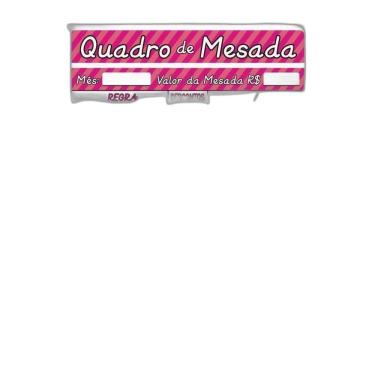 Imagem de Ímã De Geladeira Painel Magnético Educativo Rosa