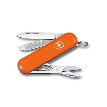 Imagem de Mini Canivete Suíço Classic 7 funções SD Colors laranja Mango Tango Vi