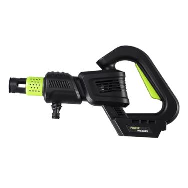 Imagem de Generic Lavadora de alta pressão sem fio multifuncional limpador elétrico ferramenta de lavagem de carro lavadora automática para cerca parede jardim pátio, Preto Verde