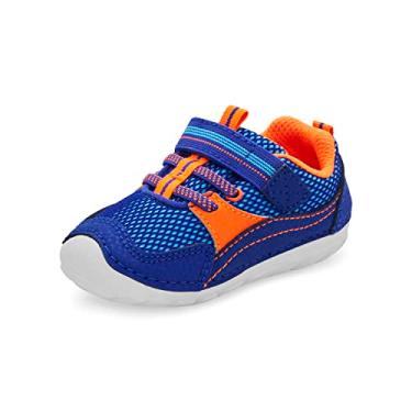 Imagem de Stride Rite Tênis unissex para bebês Sm Kylo 2.0, Azul multi, 16