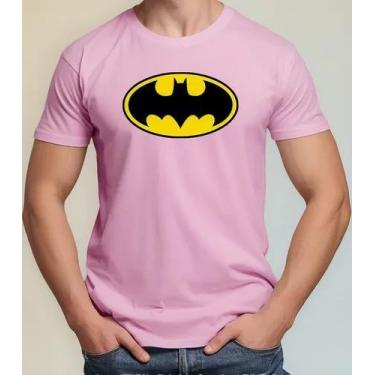 Imagem de Camiseta Camisa Adulto Feminina Masculina Algodão Batma n Morcego Heró