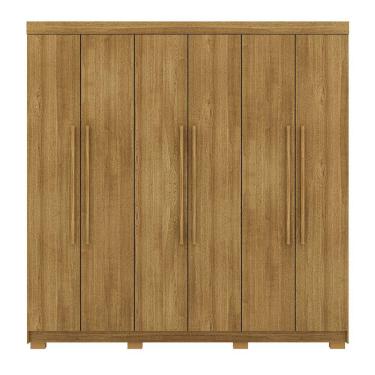 Imagem de Guarda-Roupa Alto 6 Portas 2 Gavetas Norway