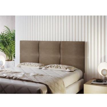 Imagem de Painel Estofado Casal San Miguel Rufato, Animalle Choc.