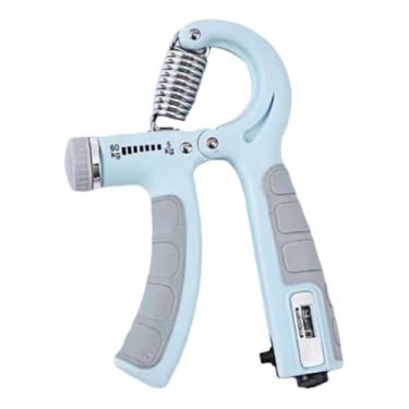 Imagem de Aderência de mão Hand grip 5-60KG Exercite a força do antebraço e dos dedos(Azul,2pcs)