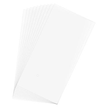 Imagem de PATIKIL 100 unidades de sacos de embalagem termorretráteis POF, 20 x 10 cm, sacos transparentes para selagem térmica, bolsa de embalagem para presente, sapatos, jarras, projetos caseiros de bricolage