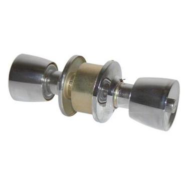 Imagem de Fechadura Para Porta Divisória Cilíndrica Cromada 90mm Sft050007 Gold
