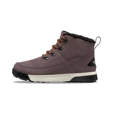 Imagem de The North Face Bota feminina Sierra Mid Lace isolada impermeável para caminhada, Quartzo Tawny/Umber queimado, 35