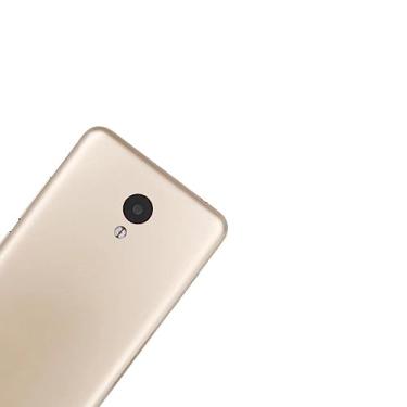 Imagem de SHOWGOOD para MEIZU M5C M710H M710Q Capa de bateria traseira de substituição para capa traseira de telefone MEIZU M5C (prata)