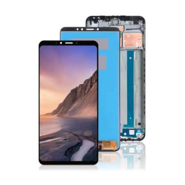 Imagem de Para Xiaomi Max3 Display LCD Touch Digitalizador Montagem para Xiaomi Mi Max 3 Tela LCD Substituição com Moldura (Branco Sem Moldura)