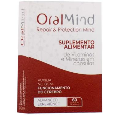 Imagem de Oral Mind 500mg Funcionamento do Cérebro com 60 cápsulas BPB