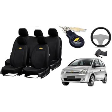 Imagem de Capa de couro para o banco meriva 2001-2012 proteção impermeável