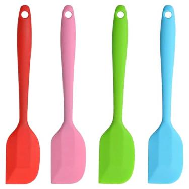 Imagem de Hokisei Espátula de silicone 28 cm resistente ao calor, conjunto de utensílios de cozinha, de borracha flexível, antiaderente, acessório de cozinha essencial para