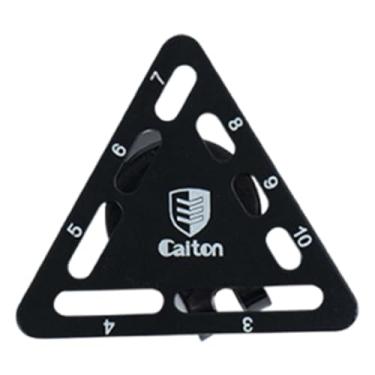 Imagem de harayaa Marcador de Bola de Golfe Profissional de Alta Precisão, Leve e Portátil para Homens e Mulheres - Acessório Prático para Leitura de Bolas de Golfe, Triângulo