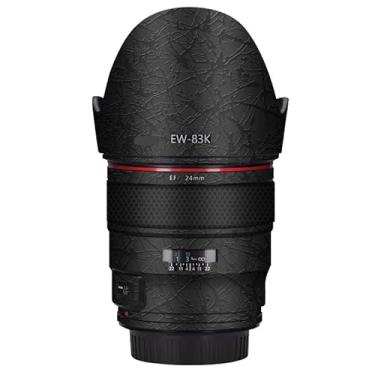 Imagem de EF 24 1.4 L II Protetor de Lente de Câmera Revestimento Película Protetora Vinil Película Adesivo Premium para Canon EF 24 mm F1.4 L II (Splash Ultra Preto)