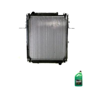 Imagem de Kit Radiador Ford Cargo 1717E 10/ + Aditivo Radiador Paraflu Verde Pronto Uso 5L