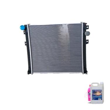 Imagem de Kit Radiador Ar MB Accelo 915C 1016 815 12> + Aditivo Rosa + Água Desmineralizada 5L