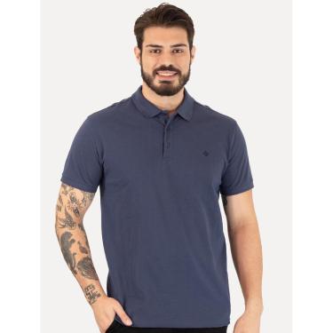 Imagem de Polo Dudalina Piquet Essentials Cotton Basica Modal Azul Marinho-Masculino