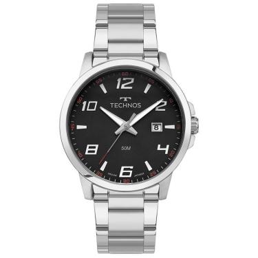 Imagem de Relógio Technos Masculino Racer Prata - 2315LAT/1P Relógio Technos Masculino Racer Basico Prata - 23-Masculino