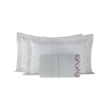 Imagem de Cobre Leito Vida Bela Amelie Queen 200 Fios - Kacyumara NA