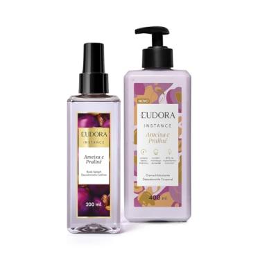 Imagem de Combo Instance Ameixa e Praliné: Creme Desodorante Corporal 400ml + Body Splash 200ml