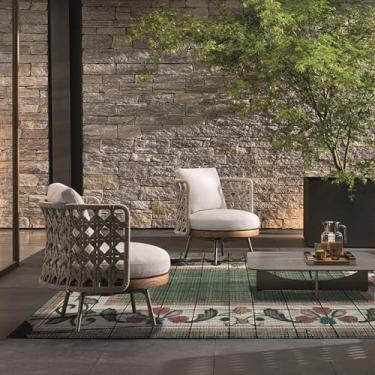 Imagem de Tapete para ambientes externos, 12 x 17 cm, canudo de plástico impermeável, impermeável, tropical, hidrofóbico, não mofado, para deck, anticongelante, resistente a rasgos, tapete têxtil para jardim e