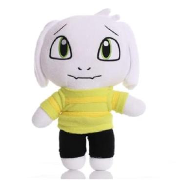 Imagem de Boneco Pelucia Game Undertale Asriel Incriveis 28cm!